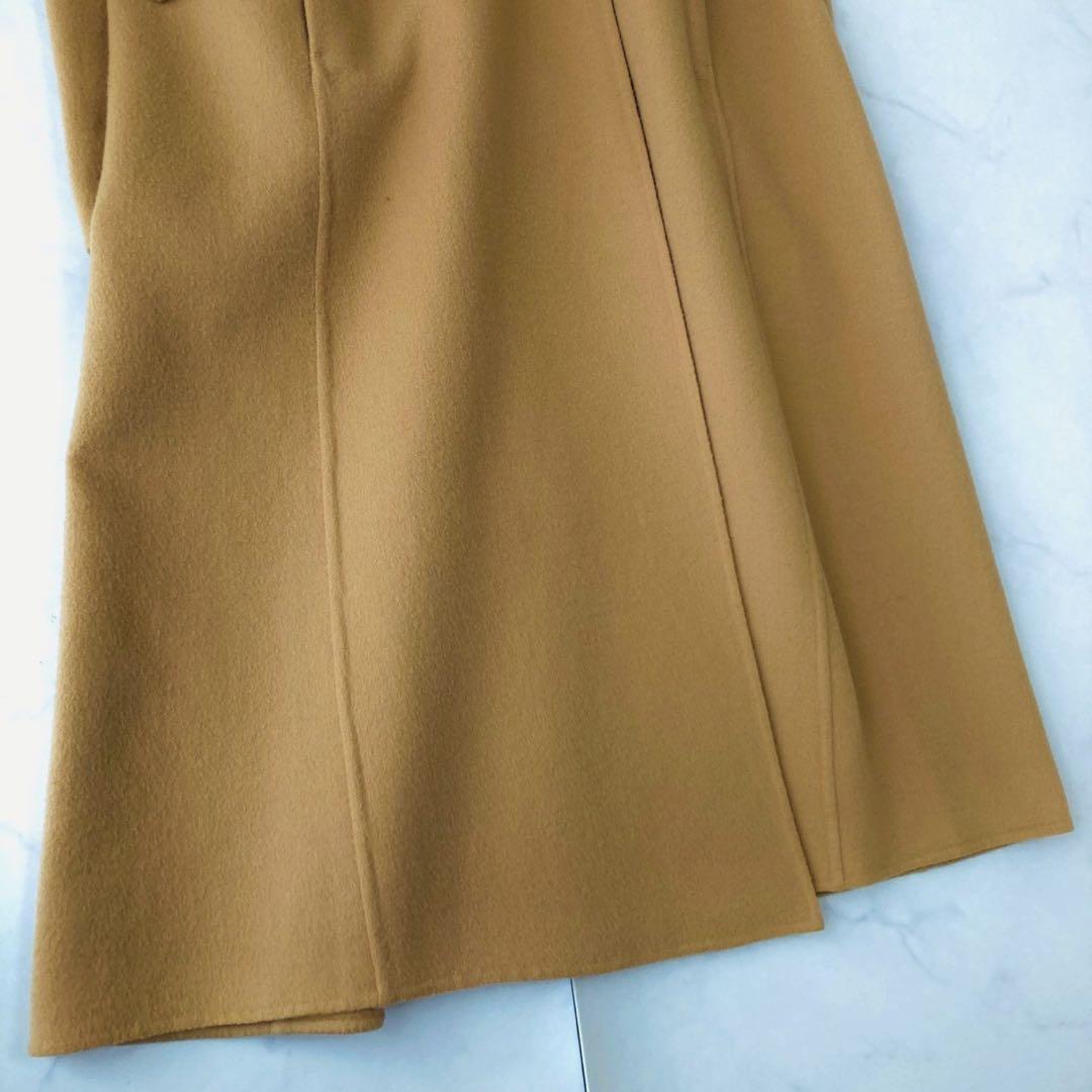 大きいサイズ44✨アンテプリマ　リバーコート　ダブルフェイス　カシミヤ ベルト付