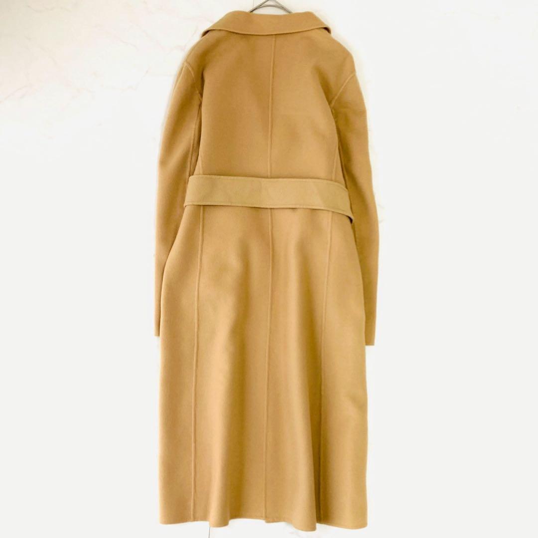 大きいサイズ44✨アンテプリマ　リバーコート　ダブルフェイス　カシミヤ ベルト付