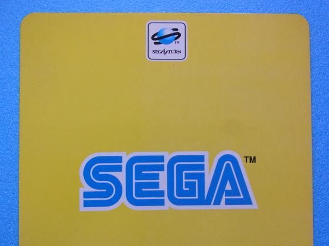 非売品　販促品　セガサターン 　ゲームソフト立体式スタンド　レトロゲーム　当時物