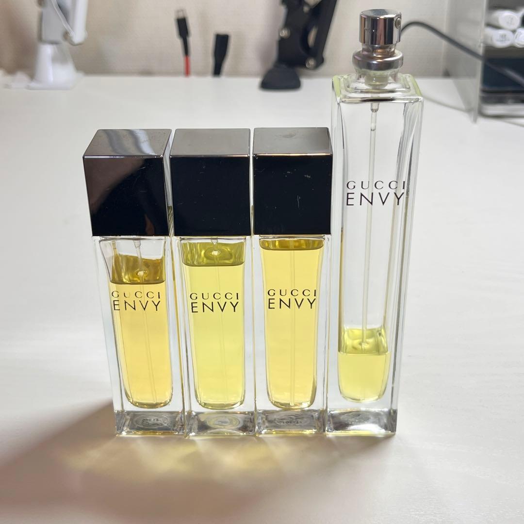 GUCCI ENVY（エンヴィ） オードトワレ 30ml ×3本50ml×1本