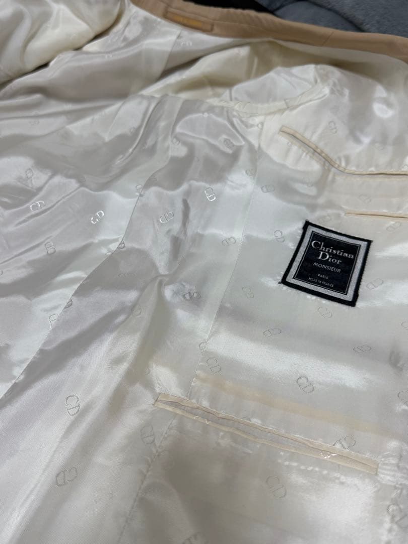 【美品】正規品　Christian Dior ベージュスーツ　セットアップ