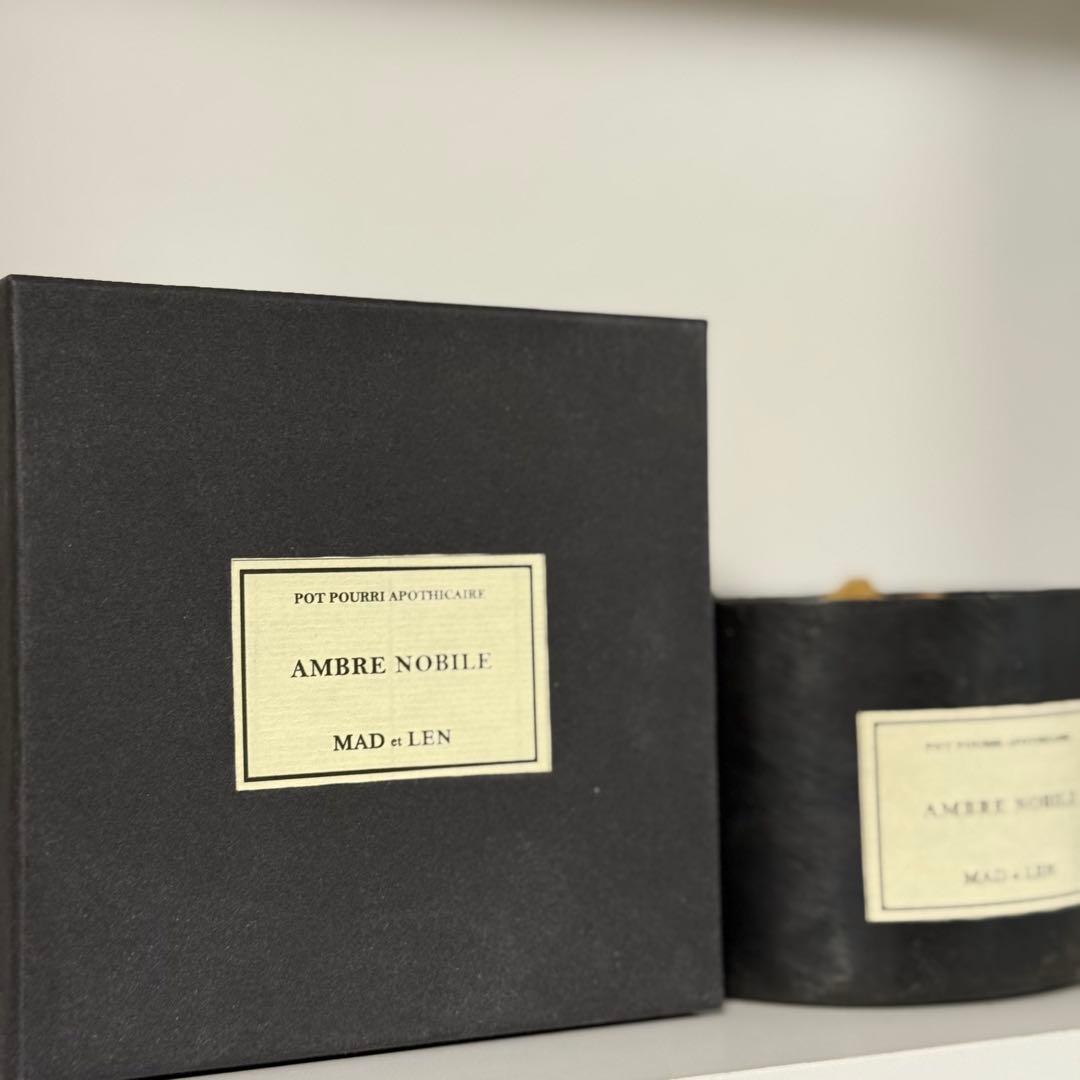 【未使用】MAD et LEN ポットポプリ AMBRE NOBILE