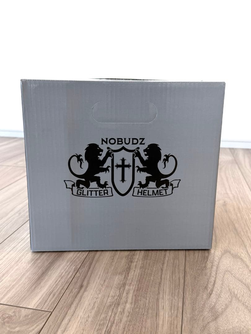 NOBUDZ ノーバッツ　ジェットヘルメット BLUE FLAKE ブルーラメ