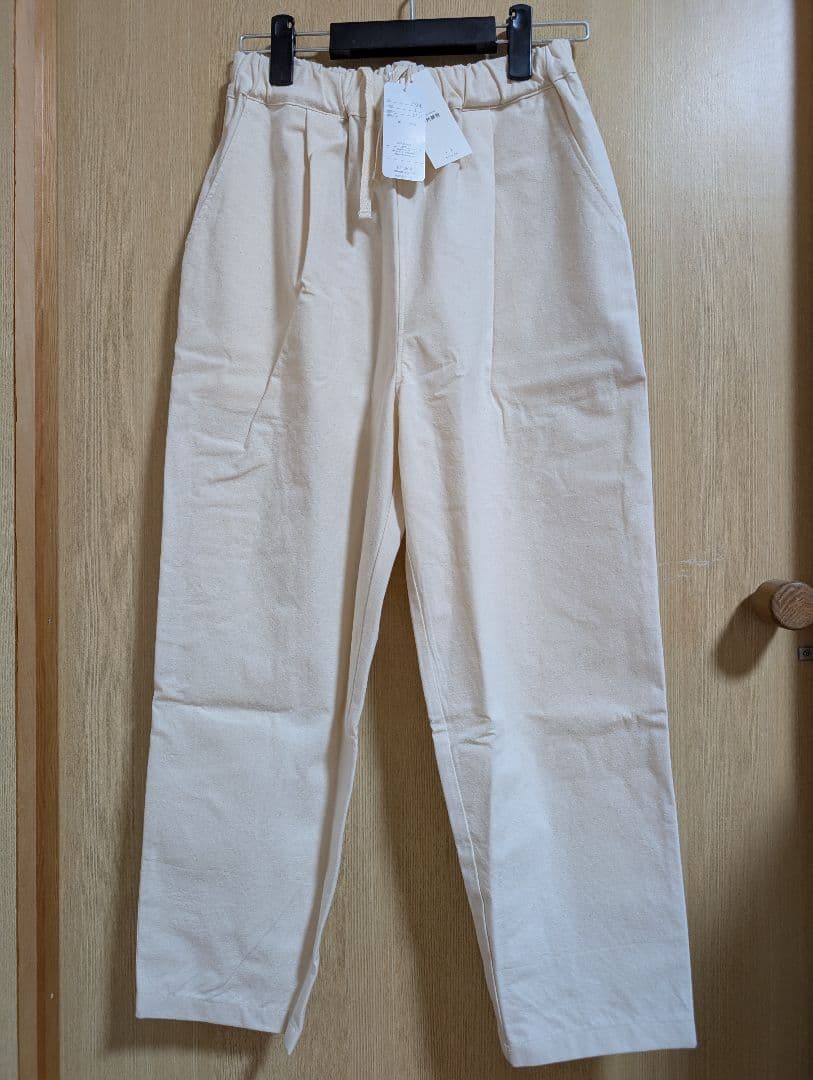 [新品未使用]yohaku 遠州織物　ストレートパンツ　サイズ2