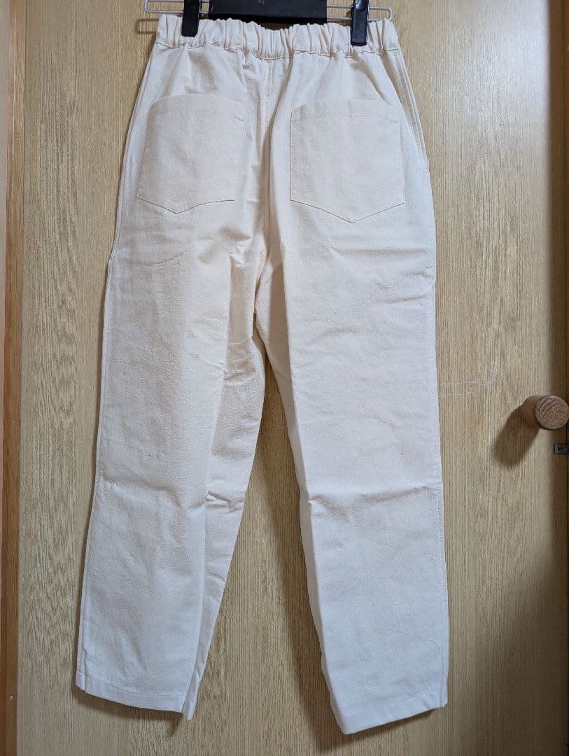 [新品未使用]yohaku 遠州織物　ストレートパンツ　サイズ2