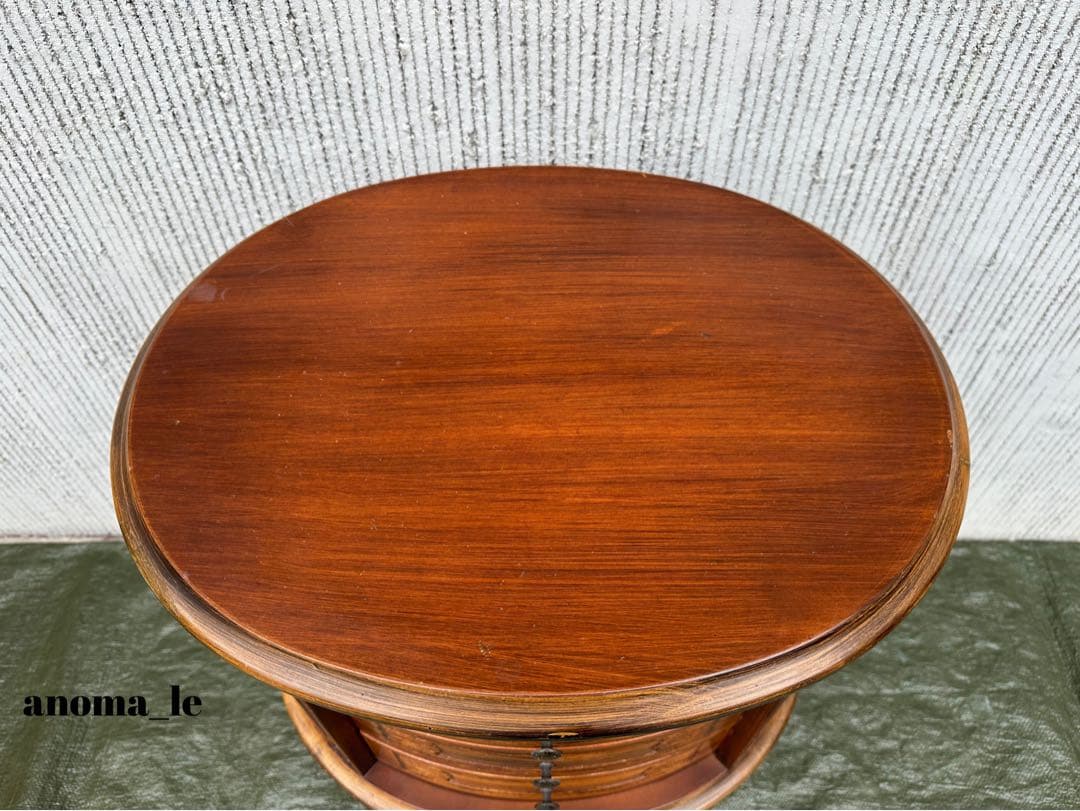 【４段チェスト】イタリア　猫足　ロココ調　サイドテーブル　花台　ヴィンテージ◎