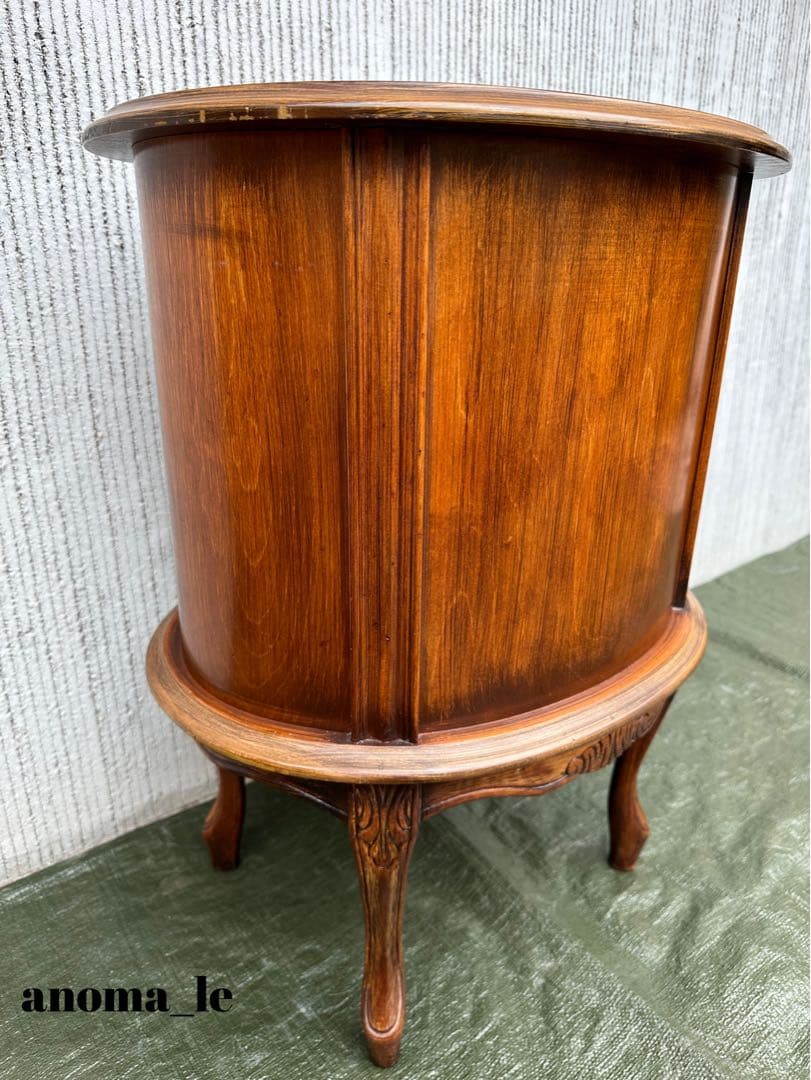 【４段チェスト】イタリア　猫足　ロココ調　サイドテーブル　花台　ヴィンテージ◎