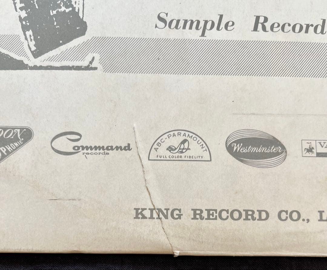 稀少珍品LP☆見本盤☆SARAELODY/SOUND OF PACIFIC