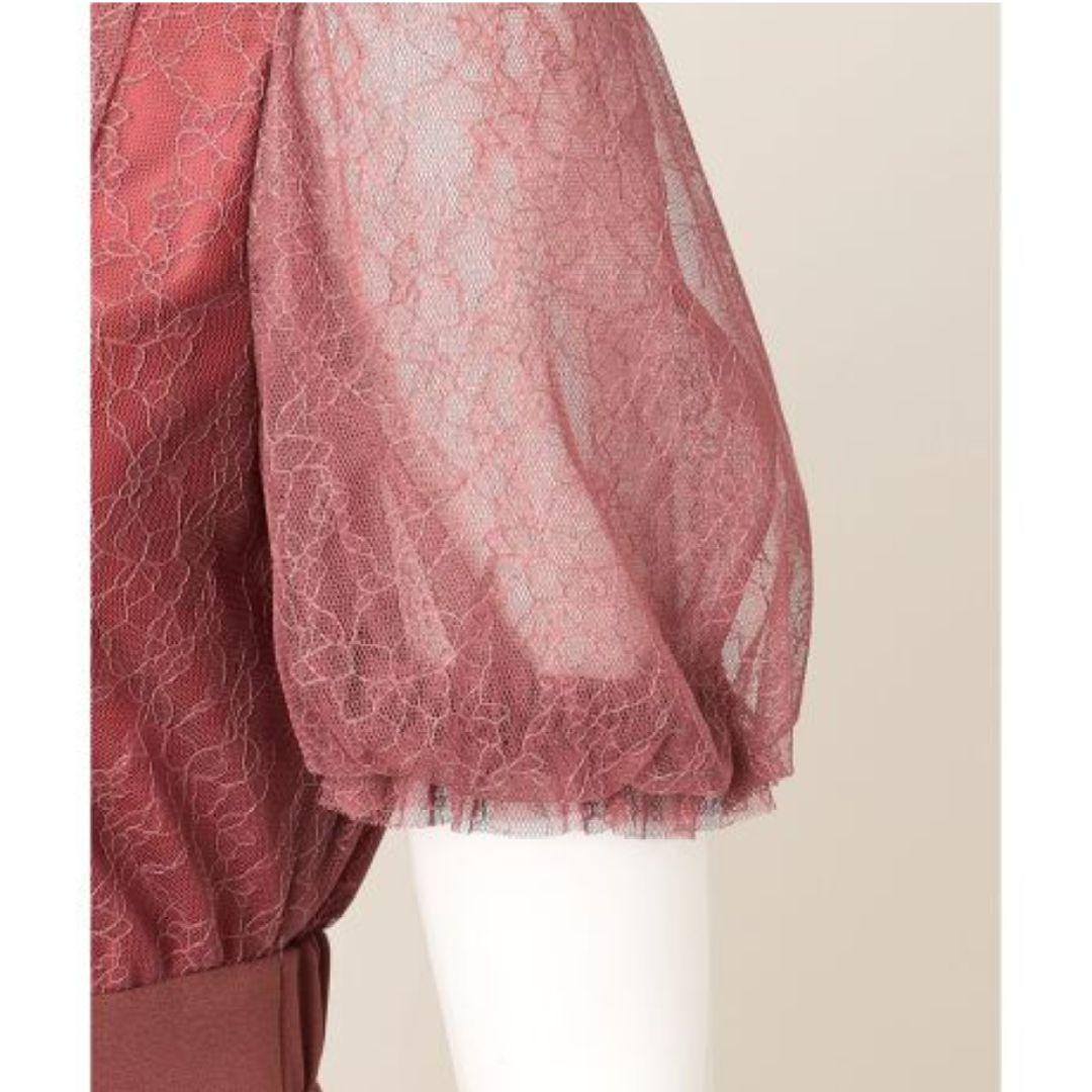 ✨46サイズ✨23区 APPLAUDIR 総レース タックディテール ドレス