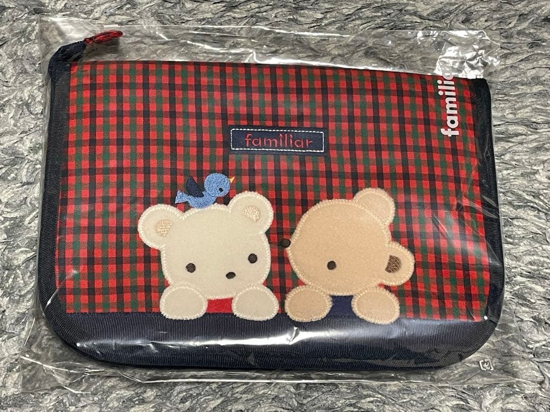 新品未使用　ファミリア 母子手帳ケース　02