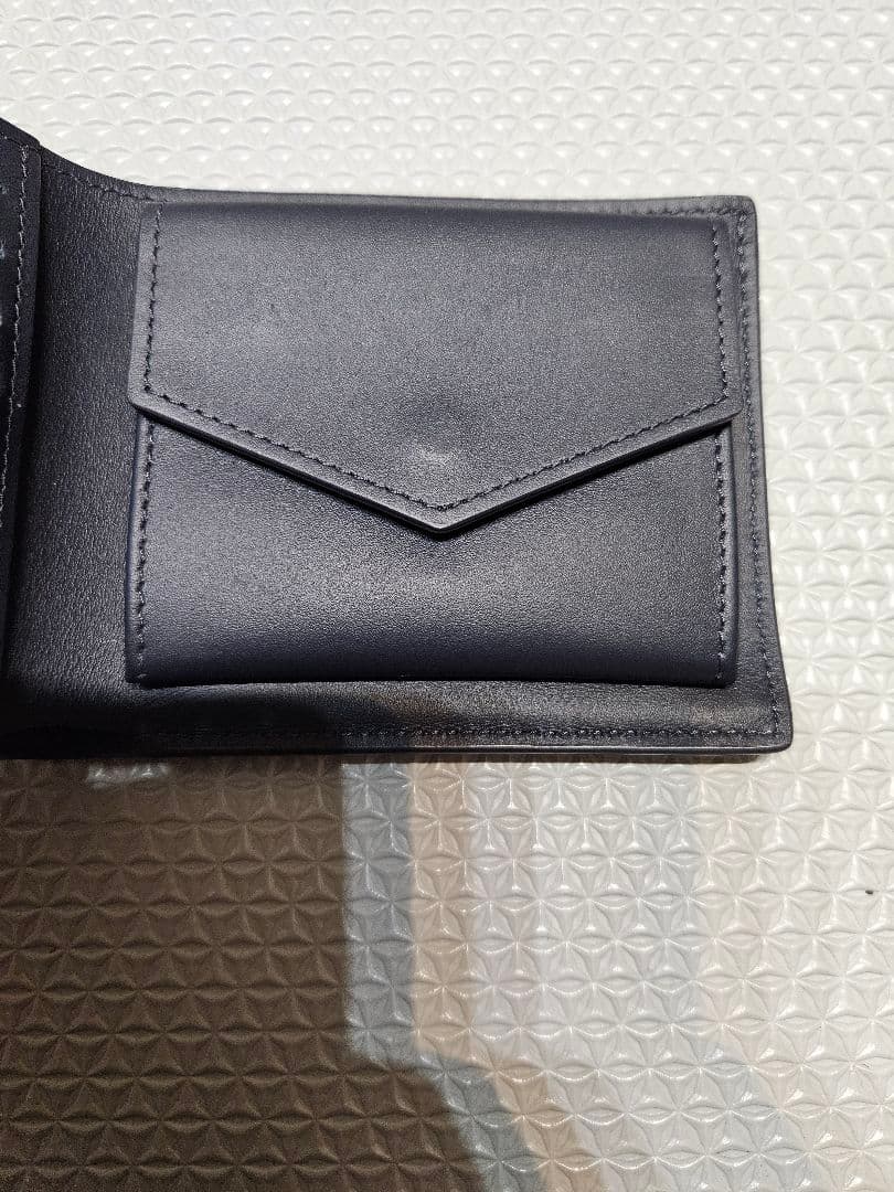 ルイヴィトン アエログラム ネイビー 折り財布 マルコNM