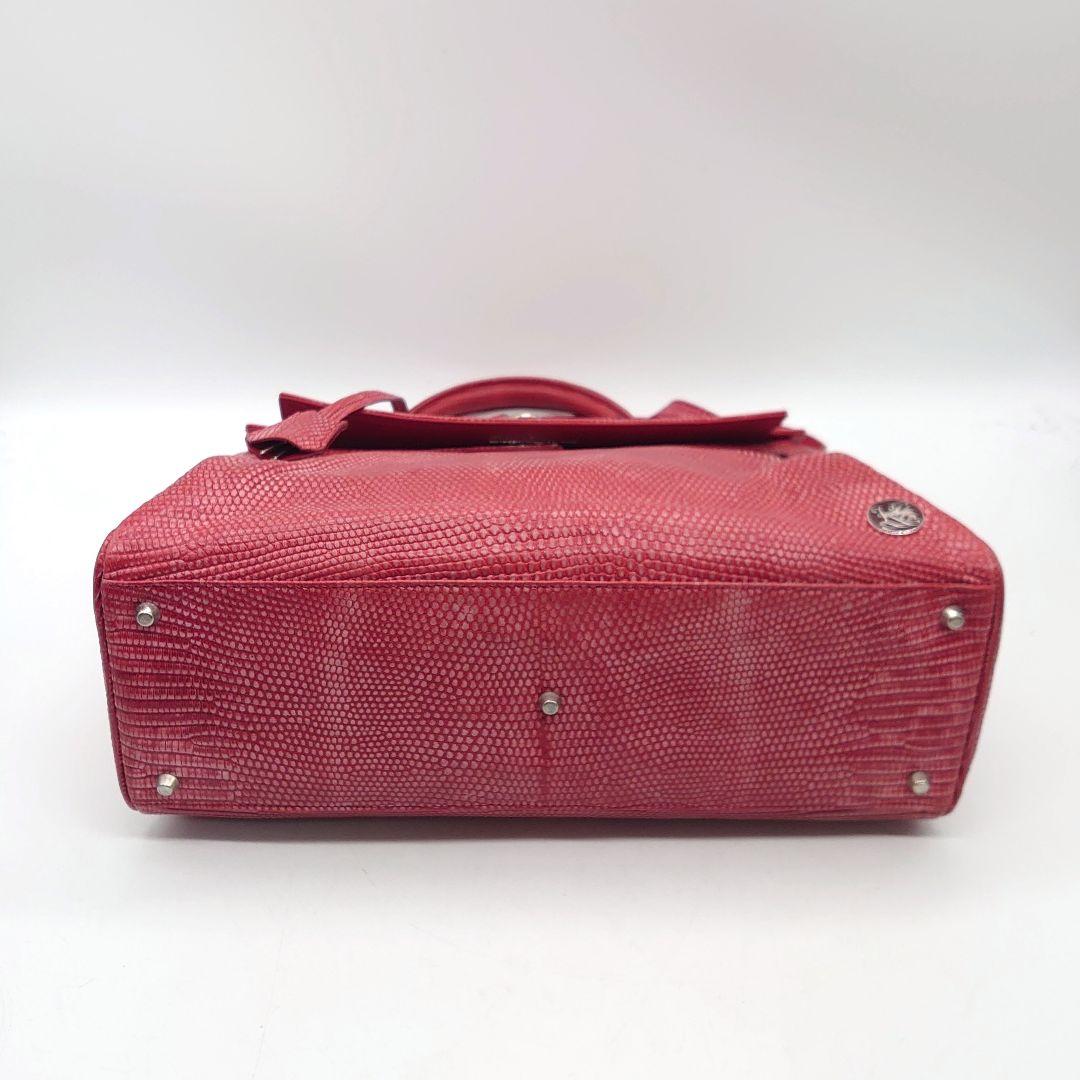 KATORIYA 香鳥屋 リザードレザー 2way トートバッグ