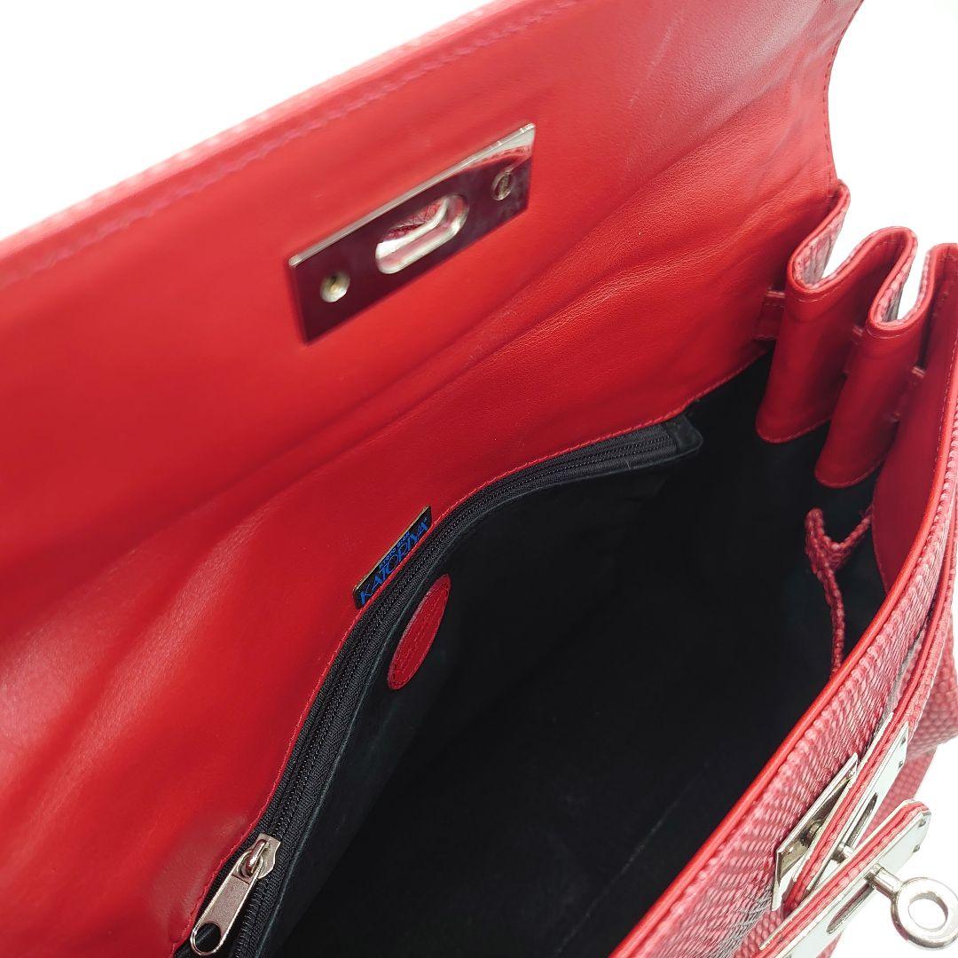 KATORIYA 香鳥屋 リザードレザー 2way トートバッグ