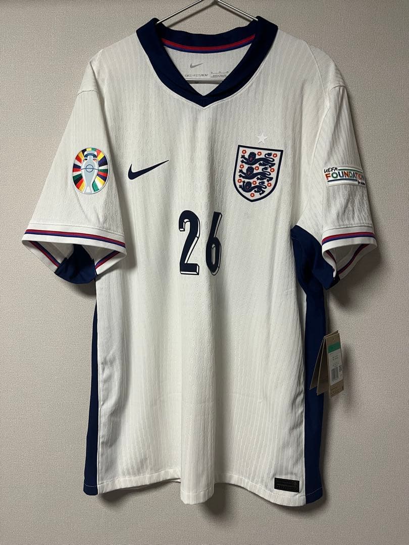 正規品　メイヌー　イングランド　ユニフォーム　オーセンティック　ユーロ2024