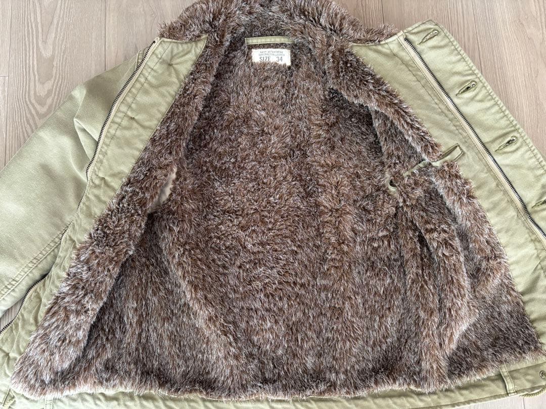 U.S. NAVY ミリタリージャケット 5N-1X