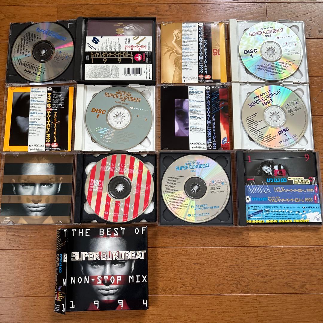 スーパーユーロビートTHE BEST OF SUPER EUROBEAT 11枚