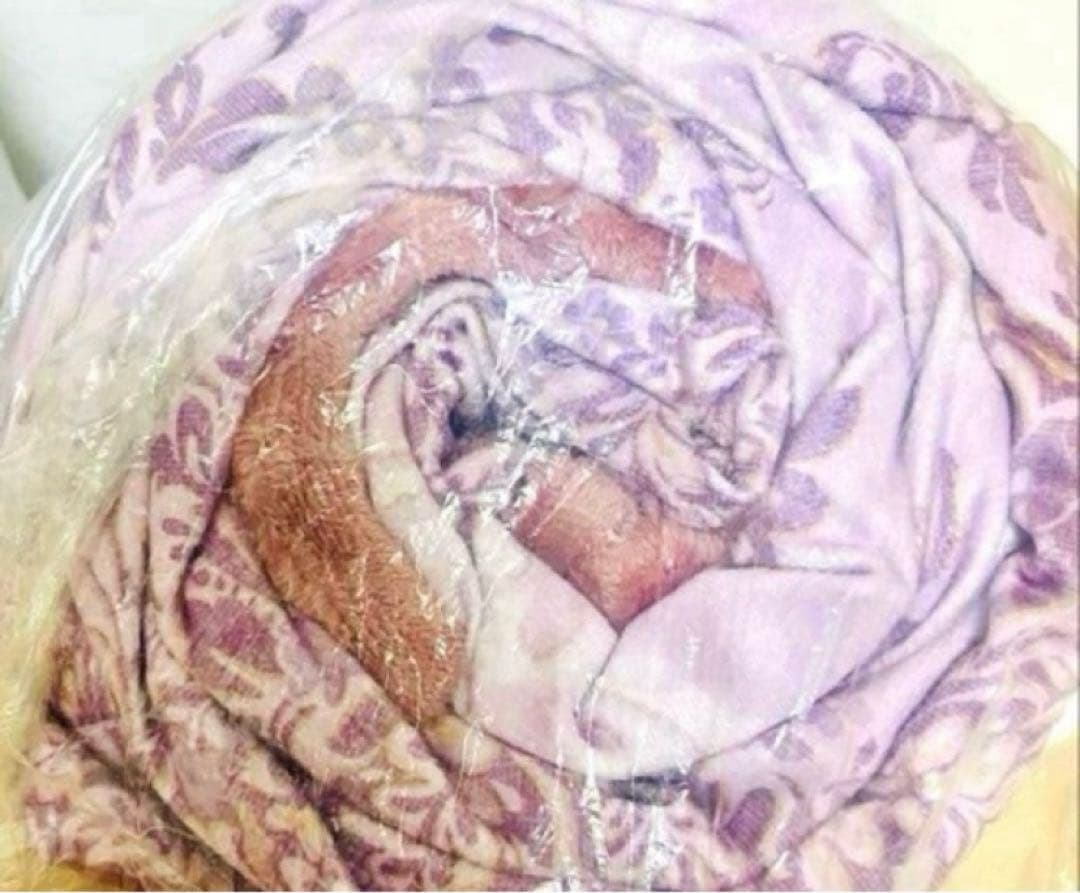 あったか6層毛布 スモーキーピンク、シルバー 2枚セット ジャパネットたかた