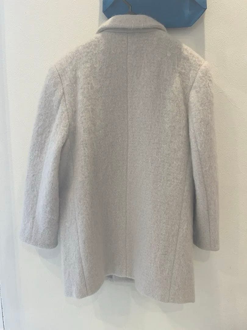 Maison Special モヘア混シャギーコート