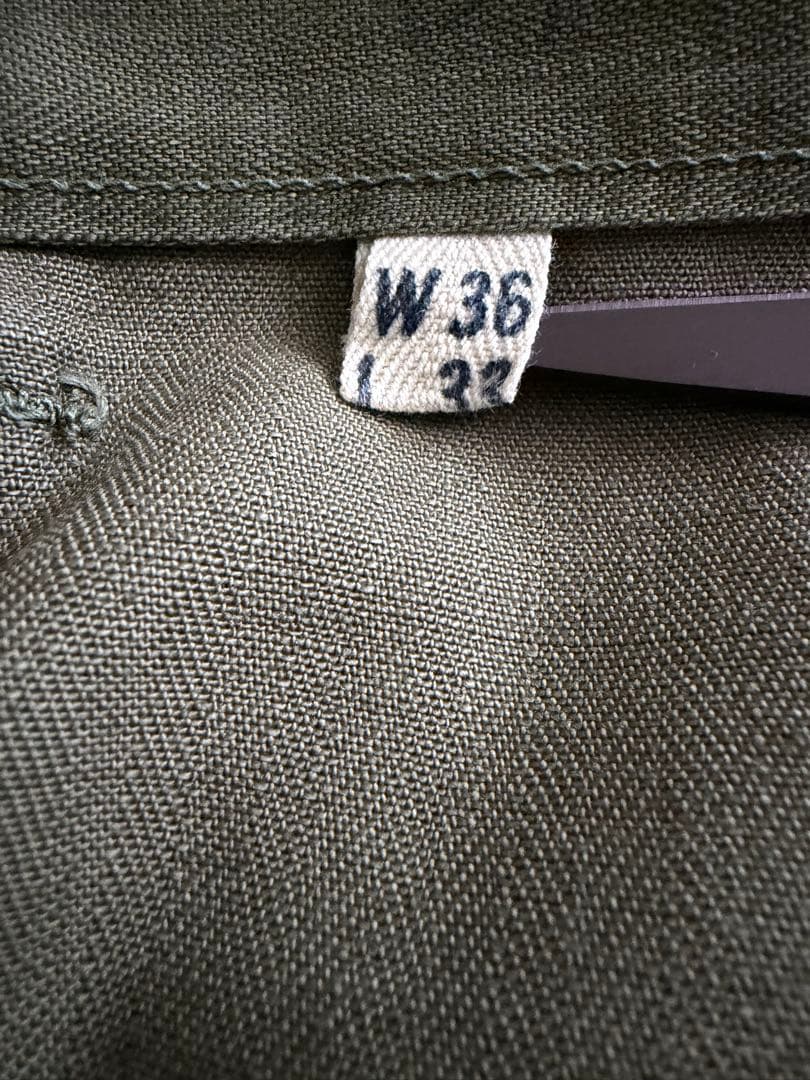 パンツ 40s \"U.S.Army\" M-43 HBT Cargo Pants W36