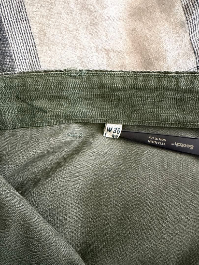 パンツ 40s \"U.S.Army\" M-43 HBT Cargo Pants W36