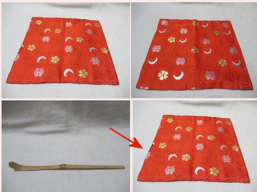 茶道具　春慶塗茶箱　中の道具皆揃い