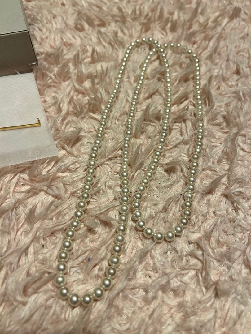 週末お値下げ　tomorrowland パールネックレスjanuka