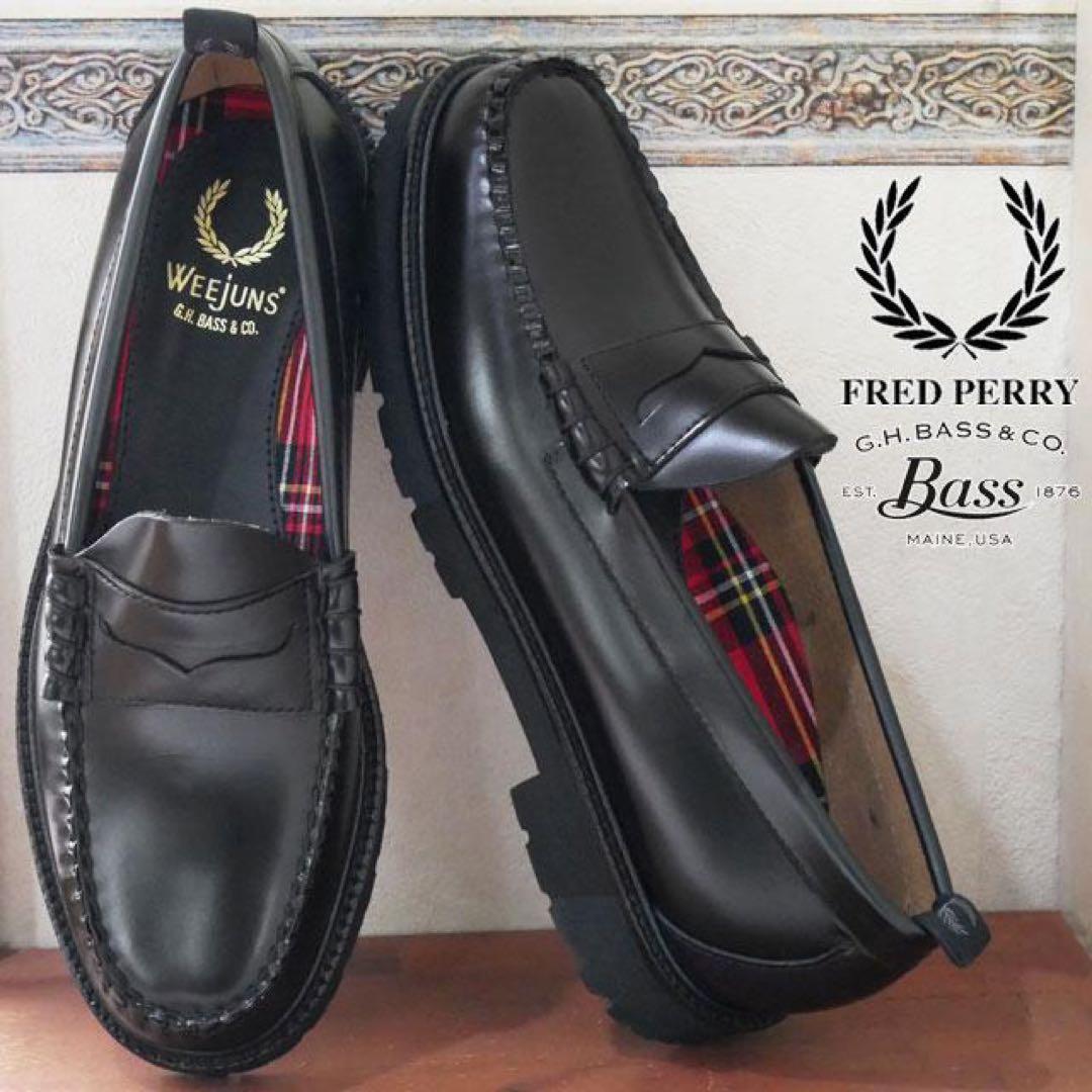 FRED PERRY×G.H.Bass ペニーローファー コラボモデル 28cm