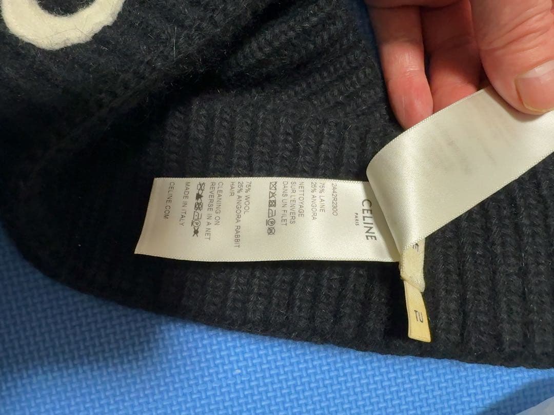 CELINE ヘアバンド TU キャップ　セリーヌ　帽子