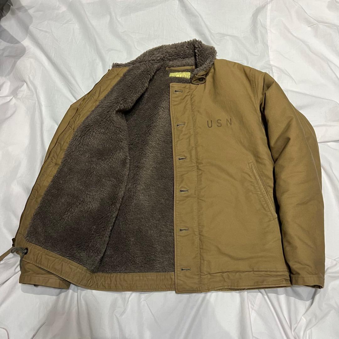 バズリクソンズ N-1 デッキジャケット USN ステンシル BR12031