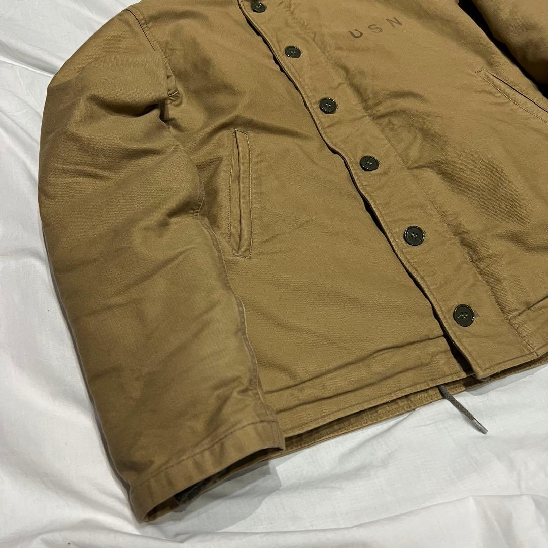 バズリクソンズ N-1 デッキジャケット USN ステンシル BR12031