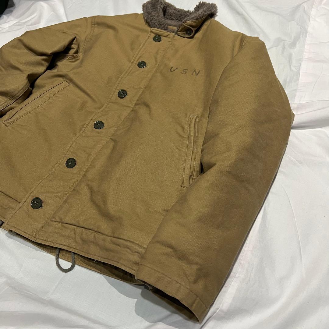 バズリクソンズ N-1 デッキジャケット USN ステンシル BR12031