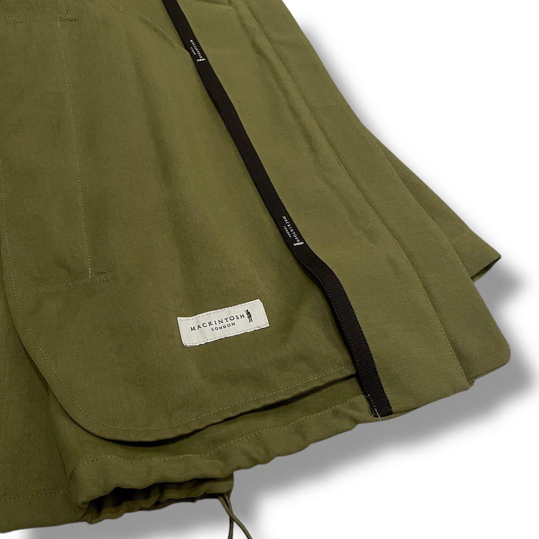 未使用級✨マッキントッシュロンドン フーデッドジャケット グリーン 44
