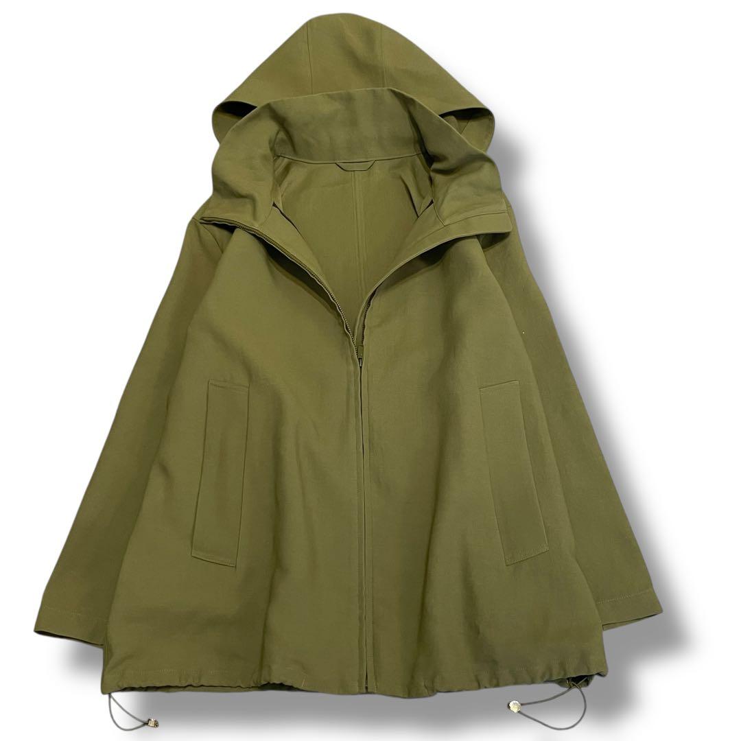 未使用級✨マッキントッシュロンドン フーデッドジャケット グリーン 44