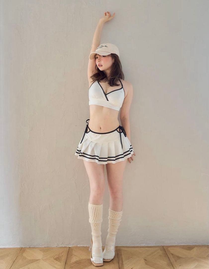 andmary アンドマリー Coco pleats swimwear