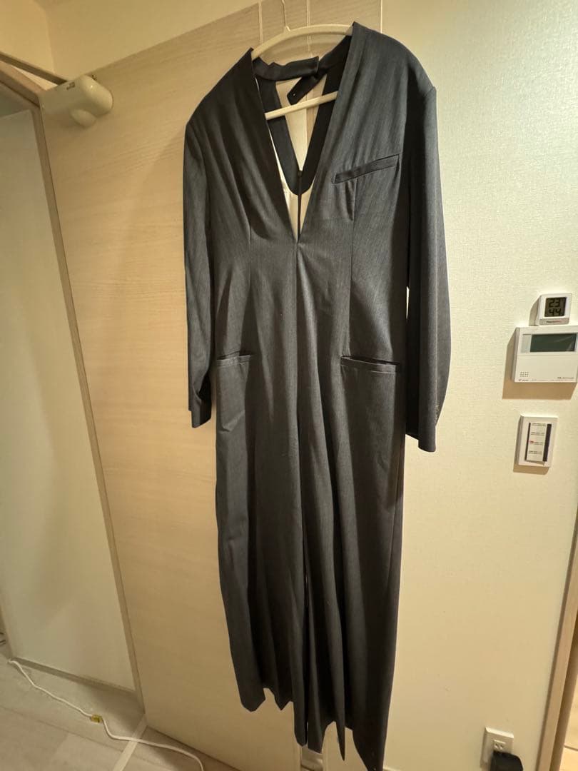 PRANK PROJECTウォッシャブルノーカラージャケットオールインワン