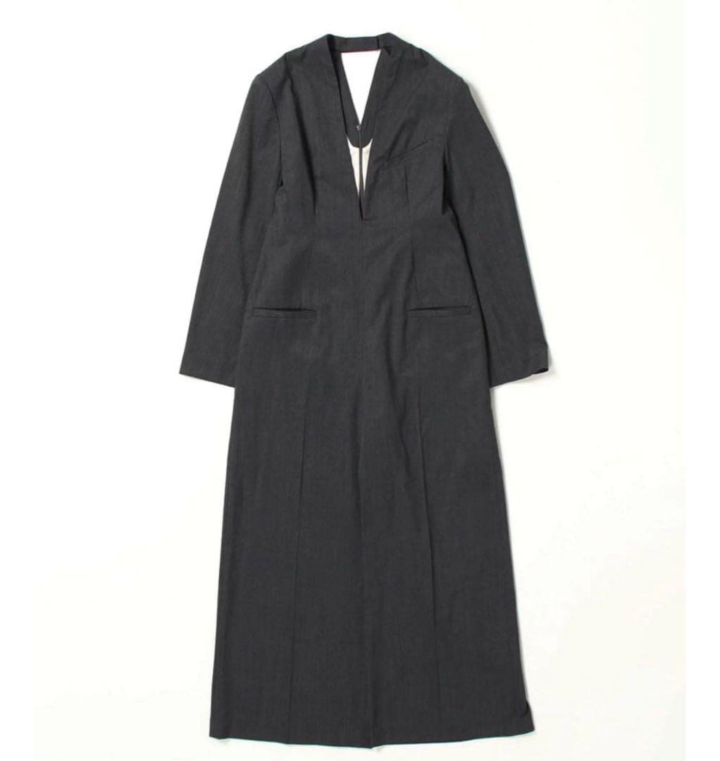 PRANK PROJECTウォッシャブルノーカラージャケットオールインワン