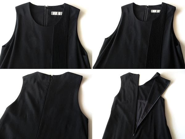 希少 ビンテージ ヨウジヤマモトWORK SHOP ウールノースリーブワンピース