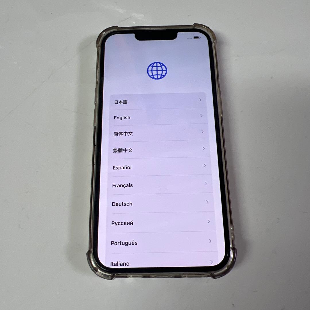 iPhone13 本体　ピンク128gb バッテリー75%