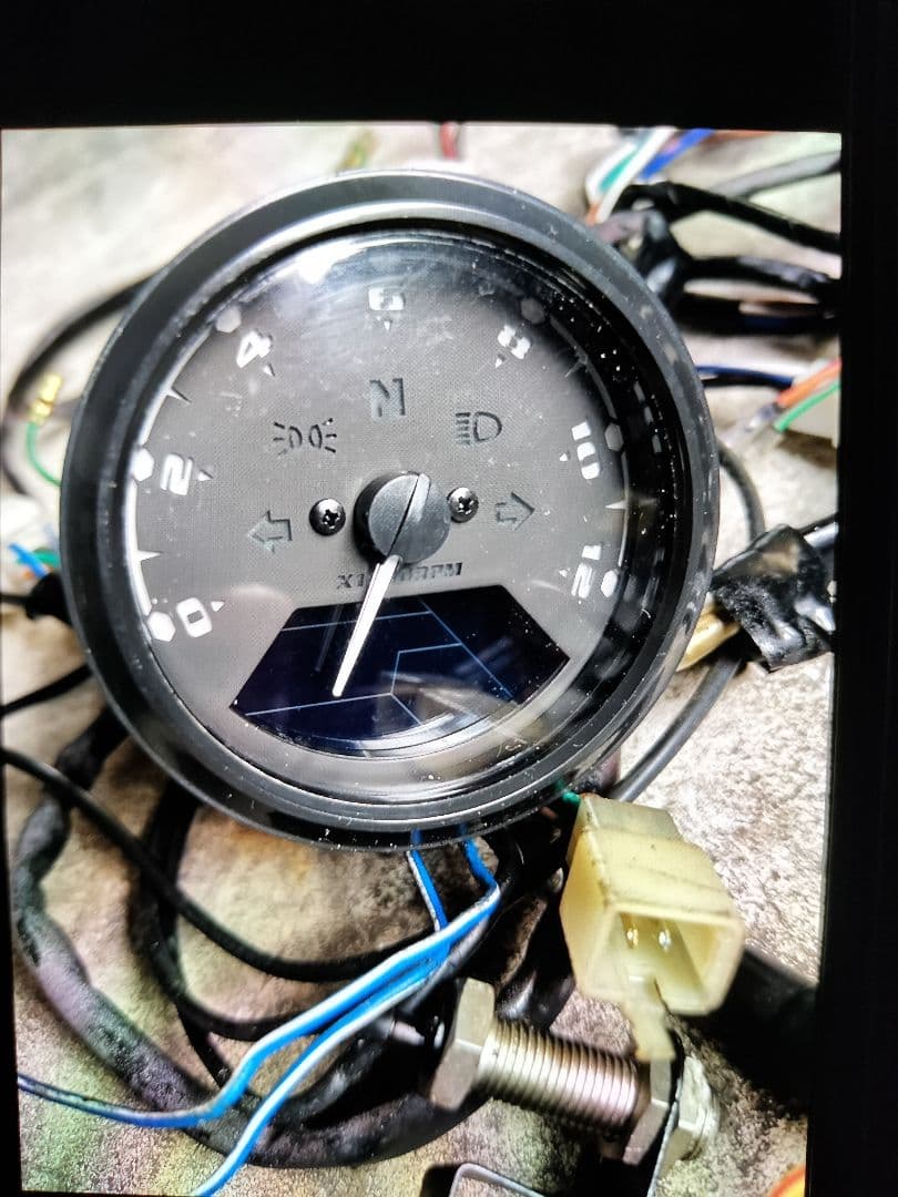 スーパーカブ50カスタム　110ccエンジン訳あり　全波整流化ハーネス付