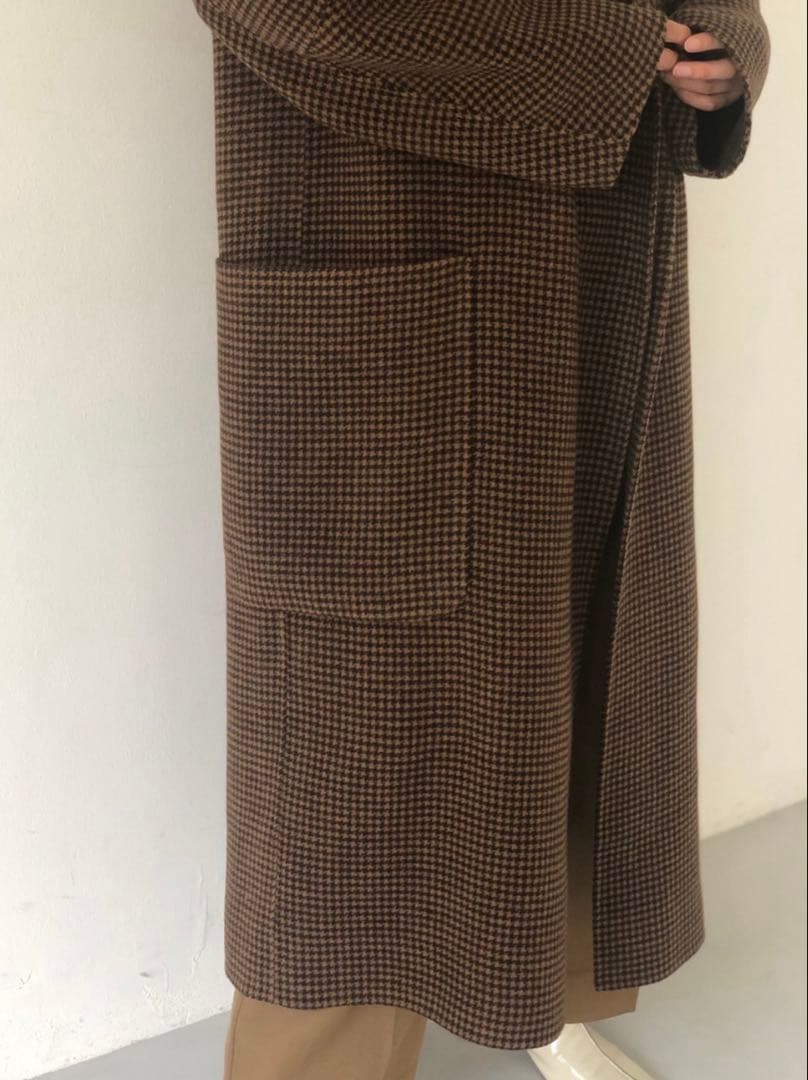 TODAYFUL オーバーチェックコート　36サイズ