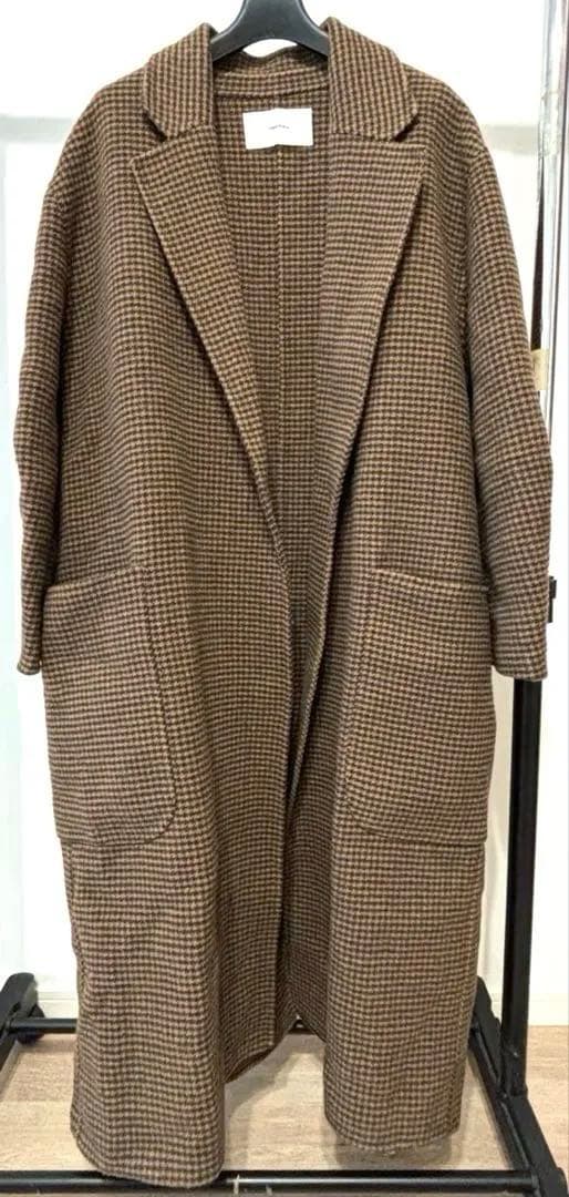 TODAYFUL オーバーチェックコート　36サイズ