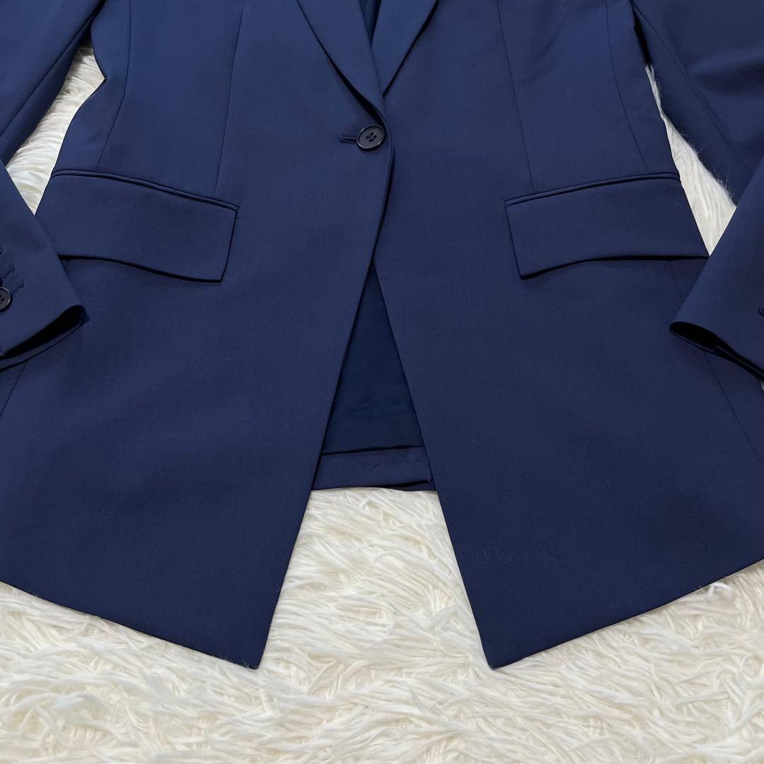 Theory テーラードジャケット TRACEABLE WOOL ネイビー M