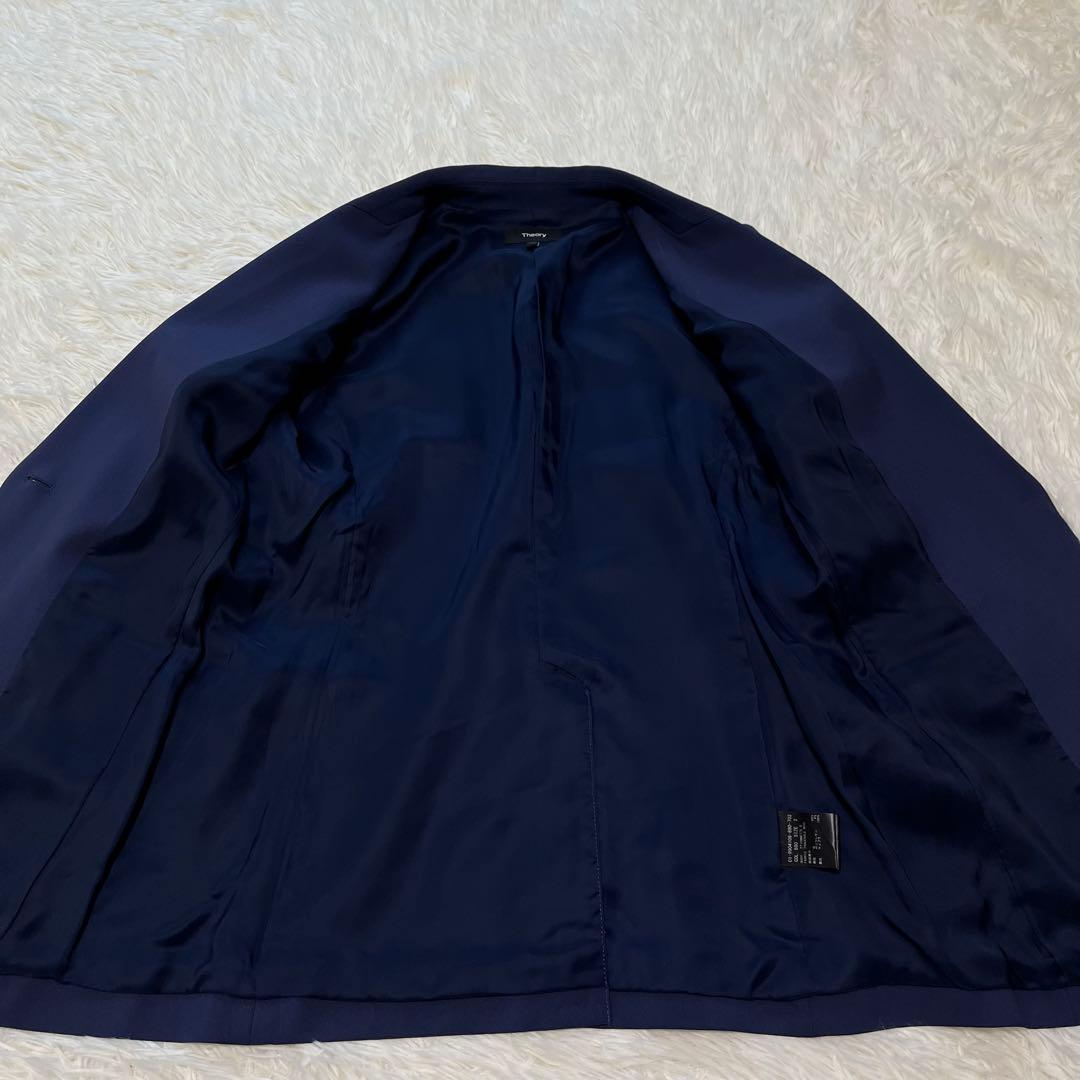 Theory テーラードジャケット TRACEABLE WOOL ネイビー M