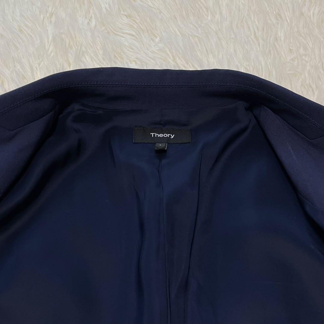 Theory テーラードジャケット TRACEABLE WOOL ネイビー M