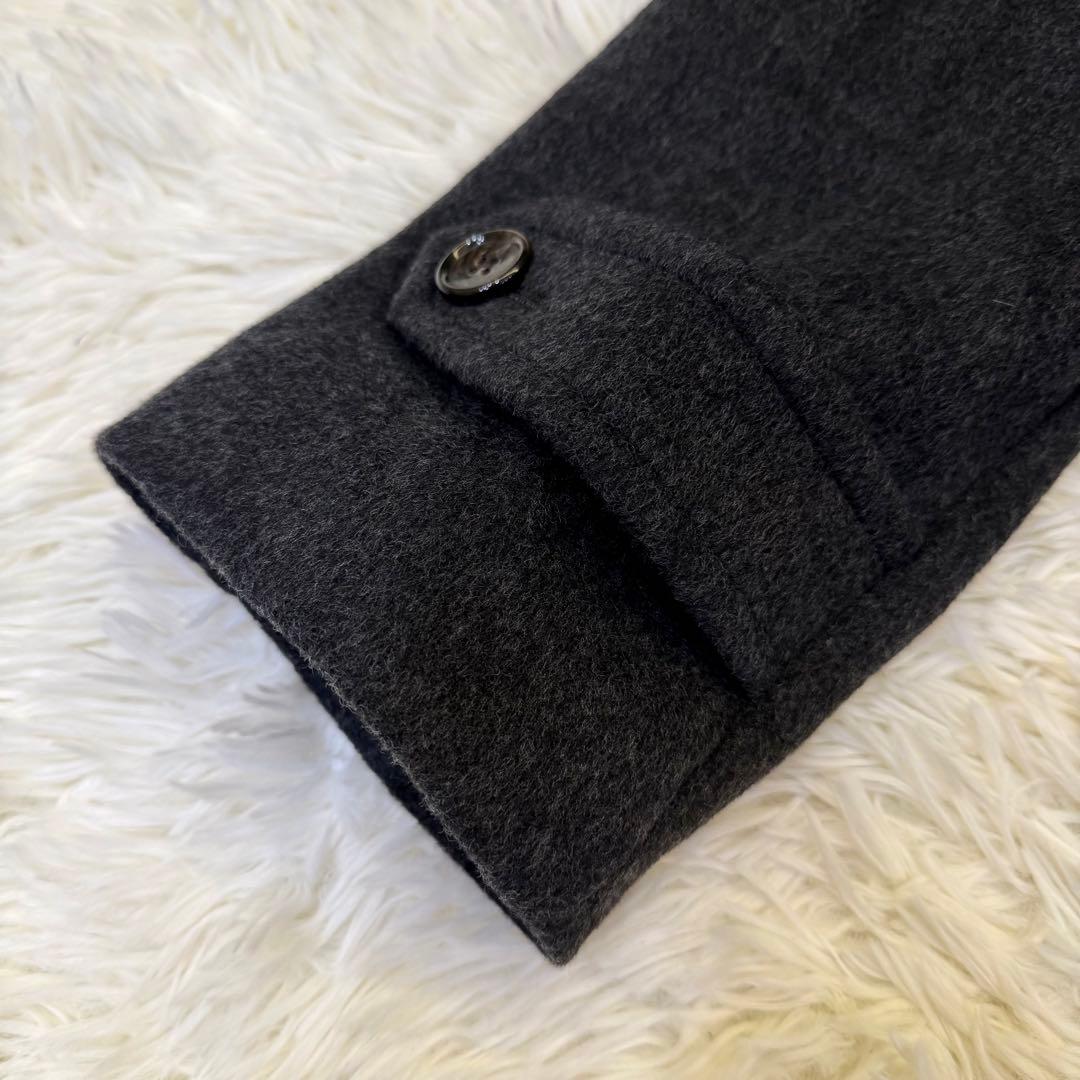 FRAMeWORK ラムウールMIXシャルムバルカラーコート