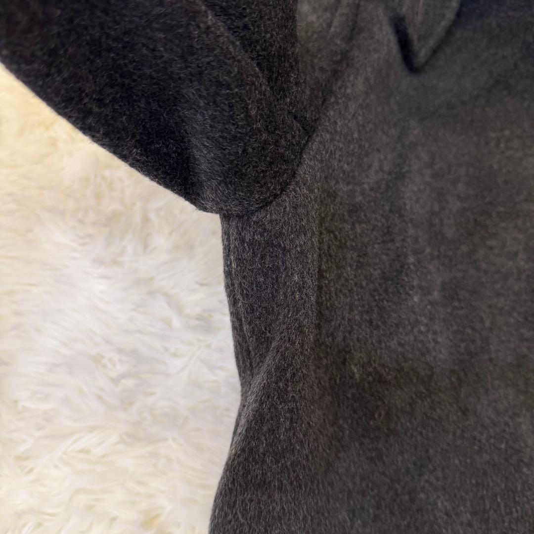 FRAMeWORK ラムウールMIXシャルムバルカラーコート