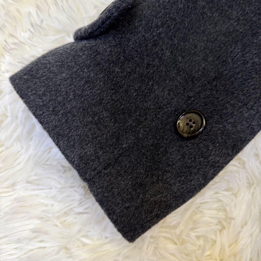 FRAMeWORK ラムウールMIXシャルムバルカラーコート