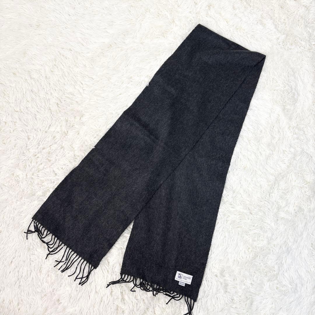 きのこジョンストンズオブエルガン マフラー ストール カシミヤ100%