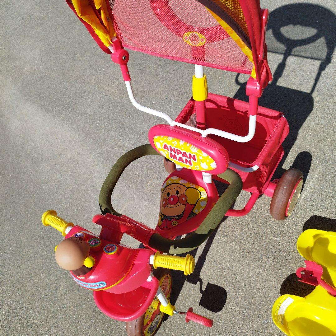 アンパンマン 三輪車 　サンシェード付