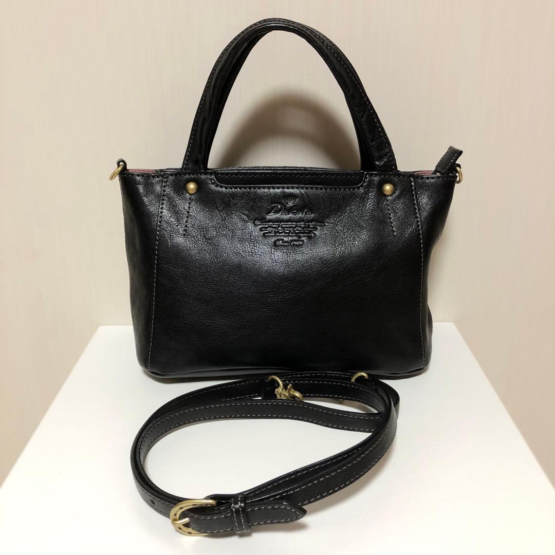 ダコタ ショルダーバッグ　ハンドバッグ　2way ブラック Dakota